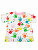 Футболка "Ладошки" - Размер 68 - Цвет белый, розовый воротничок - интернет-магазин Bits-n-Bobs.ru
